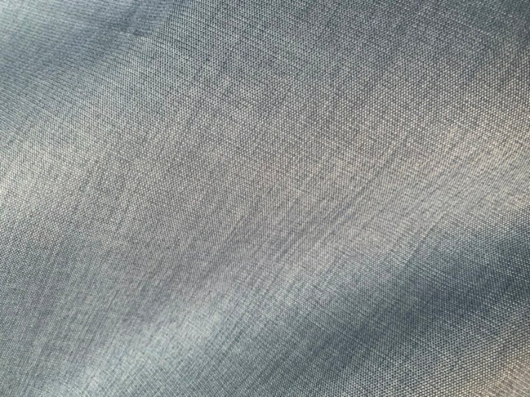 Stone linen fabric swatch